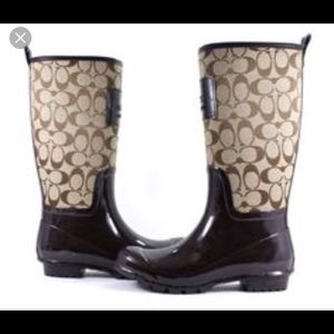 ❤️ HOST PICK❤️ COACH Rainboots